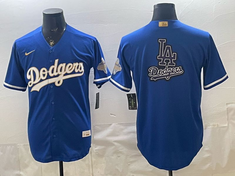 Men Los Angeles Dodgers blank blue Game 2026 Nike MLB Jersey 04080013